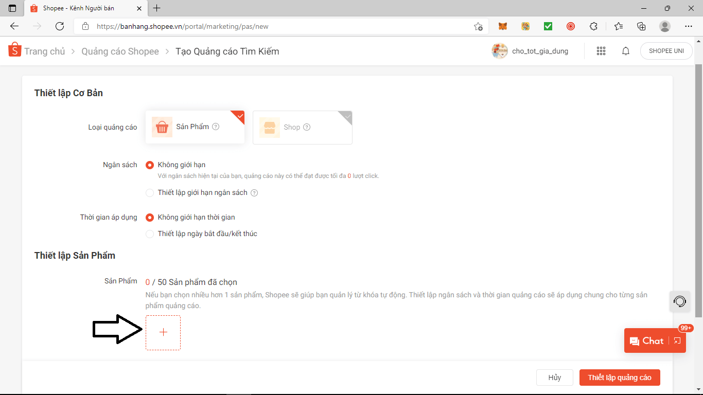 Hướng dẫn chạy quảng cáo shopee hiệu quả chi tiết. 7 chọn sản phẩm phù hợp