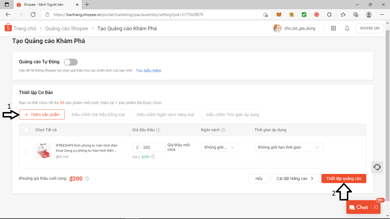 Hướng dẫn chạy quảng cáo shopee hiệu quả chi tiết. 13 chạy quảng cáo khám phá shopee