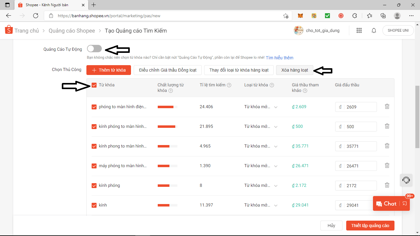 Hướng dẫn chạy quảng cáo shopee hiệu quả chi tiết. 8 quảng cáo shopee hiệu quả