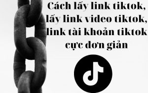 Cách lấy link tiktok, lấy link video tiktok, link tài khoản tiktok cực đơn giản