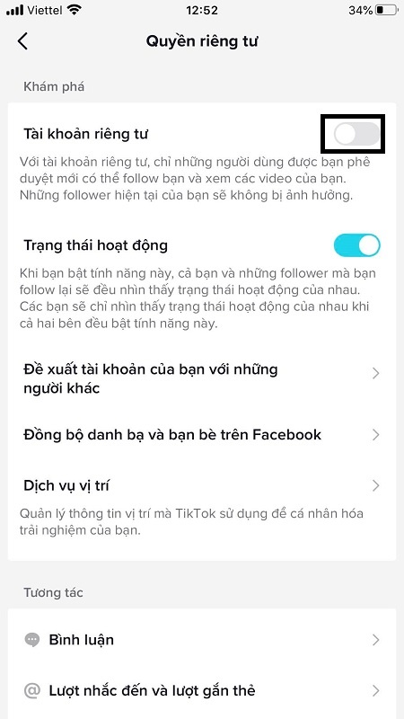tang follow tren tiktok