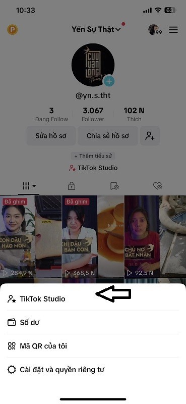 th&ocirc;ng tin k&ecirc;nh tiktok