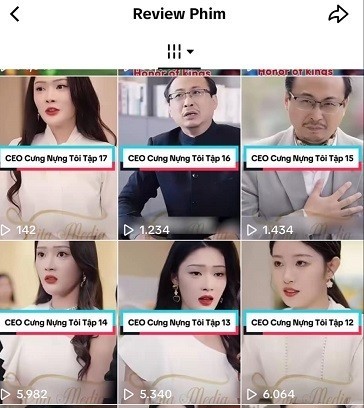 noi dung noi tieng tiktok