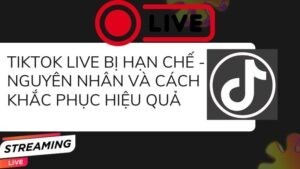 TikTok Live Bị Hạn Chế - Nguyên Nhân Và Cách Khắc Phục Hiệu Quả